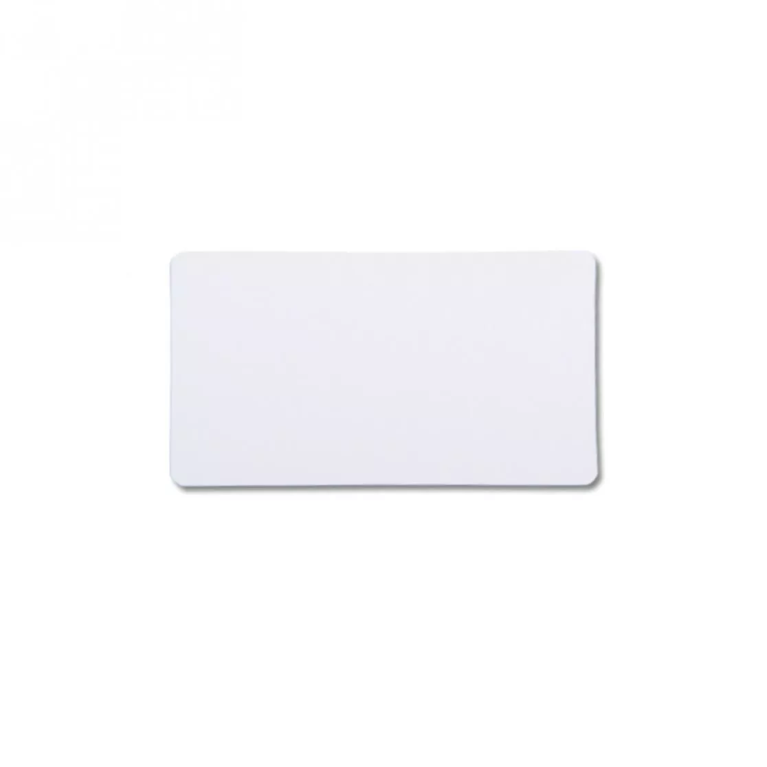 plastic card white finish oversize